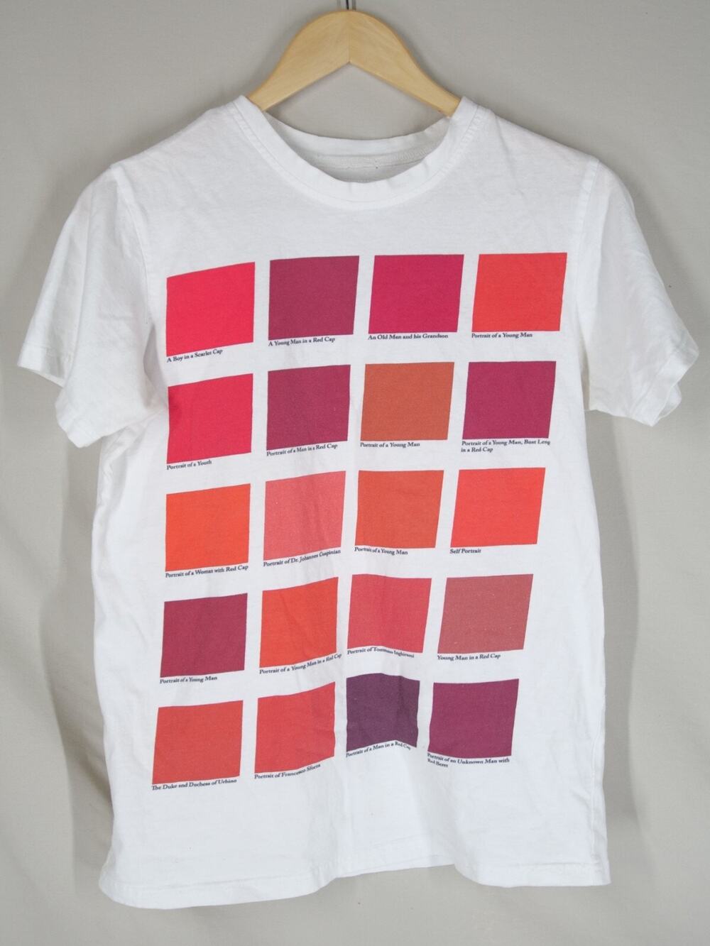 T-SHIRT COLORS‎ OF ALL SHADES SHDES OF RED T SHIRT Edith Small